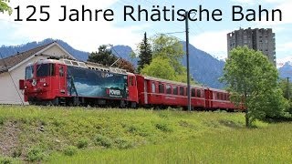 125 Jahre RhB  Tag der offenen Tür mit Lokparade und RAe 1053 TEE [upl. by Dionis440]