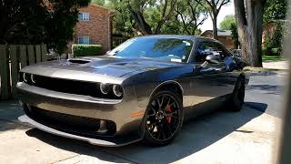 New Hellcat Challenger Revving  Granite Manual [upl. by Douglass32]