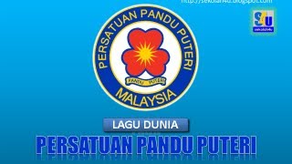 LAGU PERSATUAN PANDU PUTERI  dengan Lirik Lagu Dunia [upl. by Galina]