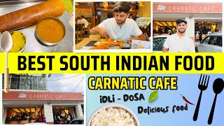 Carnatic Cafe  The Best South Indian Restaurant in Delhi 😱😍 [upl. by Mullac]