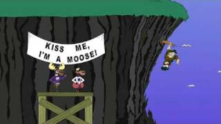 Between the Lions Cliff Hanger  Kiss a Moose Week [upl. by Odlavso]