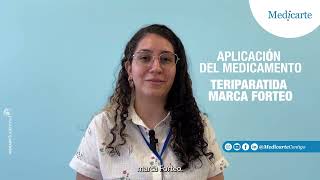 Aprende con Medicarte cómo aplicar el medicamento Teriparatida [upl. by Bronwen]