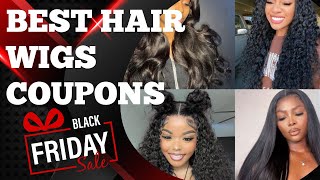 👉Best Women’s Hair Wigs Black Friday Sale 2023 💥 Human Hair Lace Wigs Coupon Codes💸 [upl. by Sonahpets]