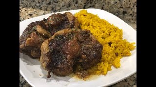 The Best Jamaican style oxtails  oxtails recipe  Southern Smoke Boss [upl. by Aihcropal]