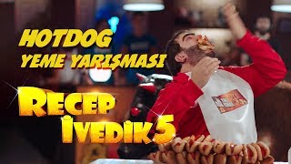 Hotdog Yeme Yarışması  Recep İvedik 5 [upl. by Born]