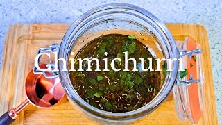 CHIMICHURRI CASERO food comidascaseras [upl. by Enelyar907]