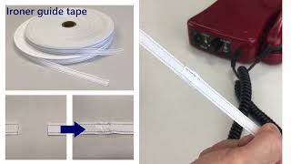 Laundry ironer guide tape ultrasonic bonding tool [upl. by Ogilvie305]