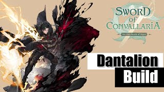 Dantalion ⚔️Damage💥BUILD  Sword of Convallaria [upl. by Donelle]