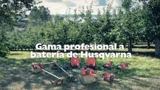 Gama Profesional a Batería Husqvarna [upl. by Ashil946]