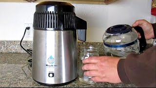 How To Easily Distill Water At Home Using The Megahome Countertop Water Distiller Model MH943SB [upl. by Macnamara]