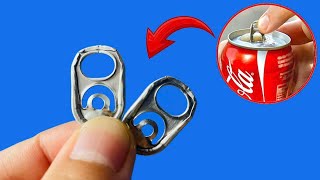 Only 5 of people know about this secret of Tin Can Caps Great DIY idea [upl. by Mashe]