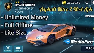 Asphalt Nitro 2 Mod Apk V109  Unlimited Money [upl. by Gosnell]