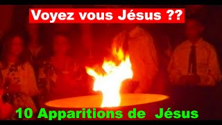 VOYEZ VOUS JESUS  10 APPARITIONS DE JESUS  LES 10 MEILLEURES APPARITIONS DE JESUS [upl. by Layne]