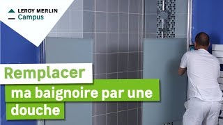 Construire une salle de bains 6  Placer le sanitaire [upl. by Kamilah]