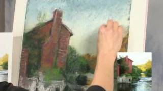 Painting Water in Landscape  Part 5 by Carmella Jarvi [upl. by Ihp]