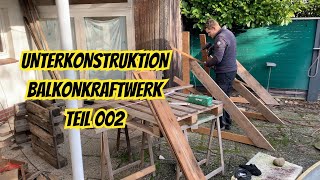 Balkonkraftwerk Unterkonstruktion Teil 002 [upl. by Siegfried]