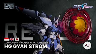 Gyan Can be This Good   HG Gyan Strom ASMR Review ギャンシュトローム Mobile Suit Gundam Seed FREEDOM [upl. by Rey]