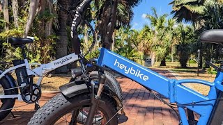 Heybike MARS EBike  Unboxing amp Assembly  1st Impressions  Foldable Fat Tire EBike [upl. by Benkley]