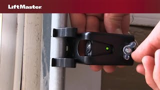 How to Align the Safety Reversing Sensors on Your LiftMaster Garage Door Opener [upl. by Seaman]