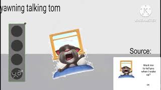 something went wrong island  yawning talking tom Thunderbolt18367TalkingTomBombotMSM [upl. by Vida]