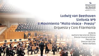 Beethoven – ‘Molto vivace – Presto’  Orquesta y Coro Filarmonía [upl. by Desireah300]