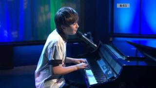 Greyson Chance  Canada AM live performance Unfriend You [upl. by Atiluap]