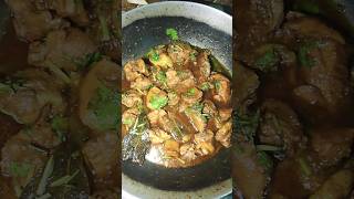 Dhaba style chicken masala 😍shorts food viral [upl. by Aidnyc49]