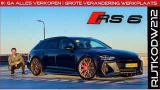 Ik ga alles verkopen  Blubber dikke Urban RS6 op 23”  Metamorfose gestart in werkplaats  R8 V10 [upl. by Annavoeg]