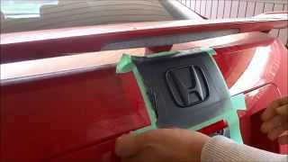 How To Plastidip Your EmblemsBlack Out Your Car Badges [upl. by Ojyram817]