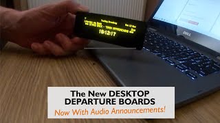 Desktop Departure Boards with Audio Announcements [upl. by Leonie]