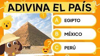 SUPER TRIVIA PARA NIÑOS ¿QUÉ PAÍS ES 🎯☝️✨💡  Adivinanzas para niños  Juegos educativos [upl. by Handel26]