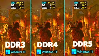 DDR5 vs DDR4 vs DDR3 Ram [upl. by Onder]