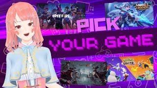 【Vertical Stream】 Pick Your Game 【 AlunaLive shorts 】 [upl. by Lawry]