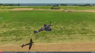 DCS  Goose taking off in his Spitfire with vigor [upl. by Haag286]