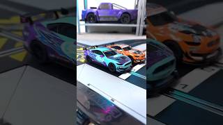 Slot cars which drift Testing the OfficialScalextric drift 360 set [upl. by Nayab309]