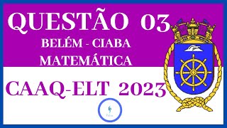 PROVA CAAQELT 2023 Questão 03 Eletricista Marítimo Prova Tipo 1 [upl. by Etteb]