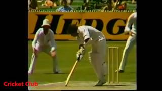 Sunil Gavaskars Melbourne walkout vs Dennis Lillee in 1981 [upl. by Asreht589]