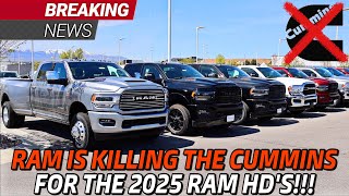 Breaking News RAM IS KILLING OFF THE CUMMINS For 2025 [upl. by Greenebaum]