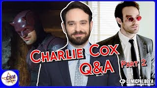 Charlie Cox panel  Comicpalooza 2018 Part 2 [upl. by Adarbil659]