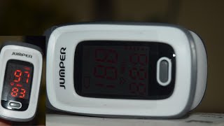 Jumper Pulse Oximeter JPD500E Review and Uses Digital Oxygen saturation Fingertip Oximeter [upl. by Eliath]