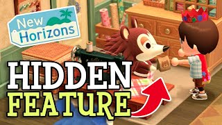 Animal Crossing New Horizons A HIDDEN FEATURE How To Unlock Sables Patterns at the Able Sisters [upl. by Che]