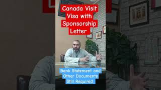 Canada Visit Visa with sponsorship Letter [upl. by Tybald]