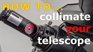 How to Collimate your Dobsonian telescope  a step by step tutorial [upl. by Elocan]