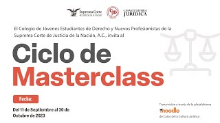 Ciclo de Masterclass Miércoles 18 de octubre de 2023 [upl. by Wurster360]