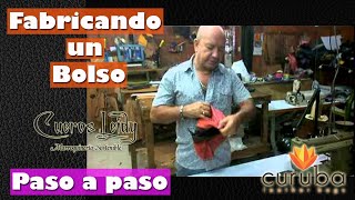 Proceso de Fabricado de un Bolso en Cuero  Cueros Leidy [upl. by Vina]