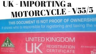 Help in Registering a Dnepr Motorcycle with the DVLA [upl. by Greenberg]