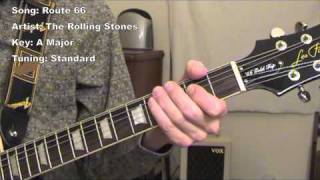 Route 66  Guitar Lesson [upl. by Joletta]