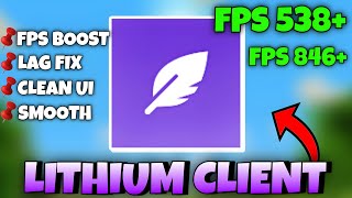 Best Client For MCPE 121 😎  FPS Boost Lag Fix [upl. by Ditter]