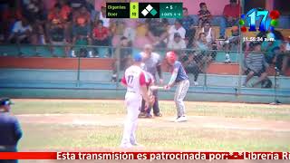 Pomares 2024 serie10 Gigantes de Zelaya vs Boer primer juego [upl. by Raclima]