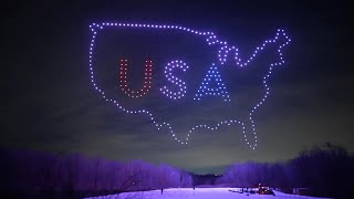 Some US Cities Are Using Fireworks Over Drones This July Fourth [upl. by Ahseekal]